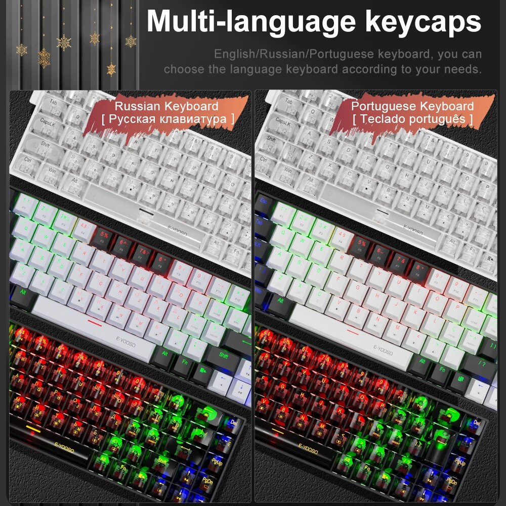 USB-клавиатура E-YOOSO Z686 Ме – обзор и цена Gaming Keyboard Mini