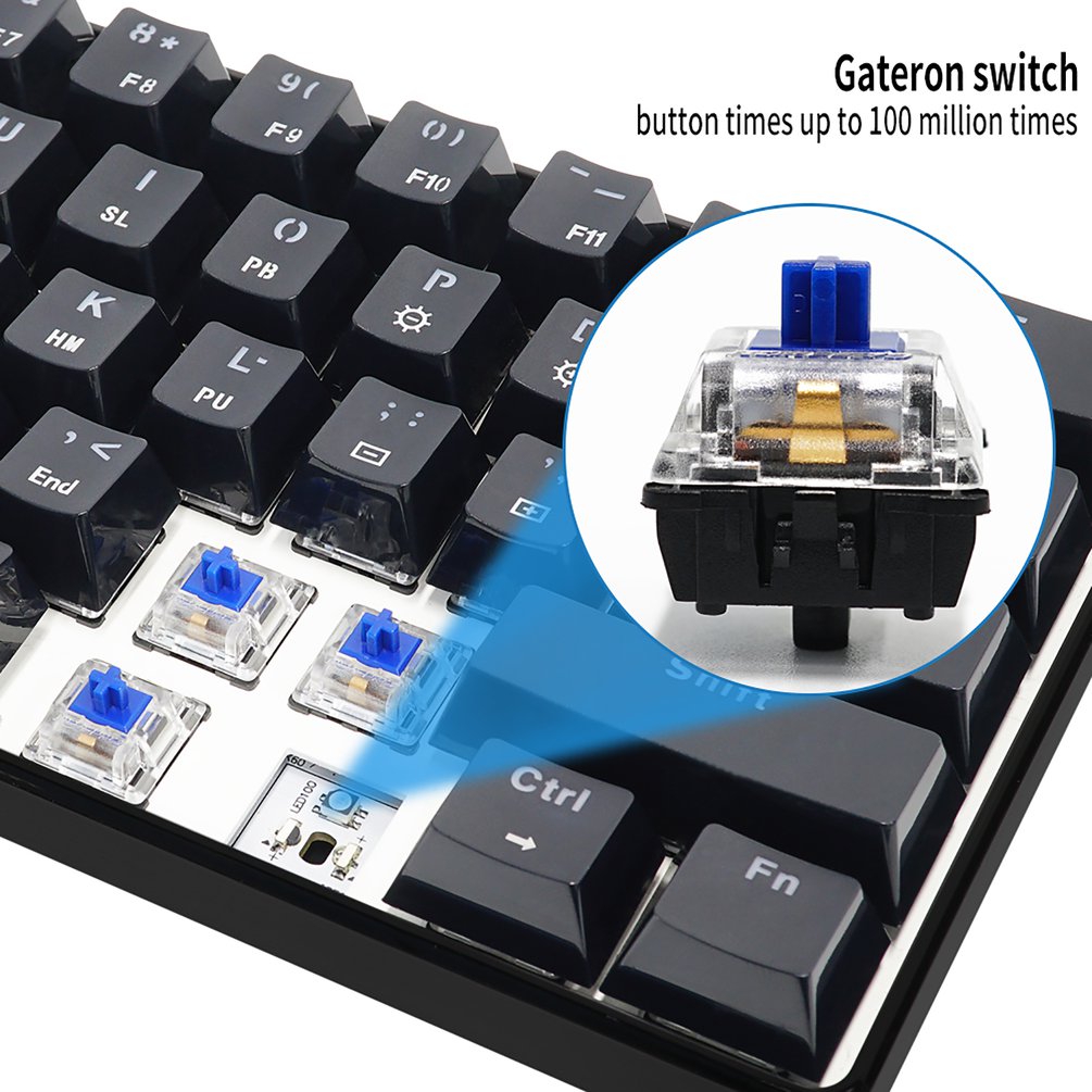 SKYLOONG GK61 Мини Портативная – обзор и цена Gaming Keyboard Mini