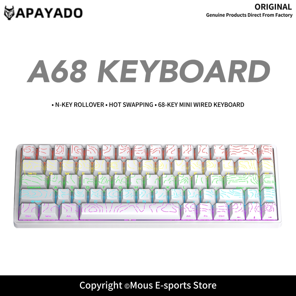Проводная механическая клавиат – обзор и цена Keyboard Gaming Blue Switch